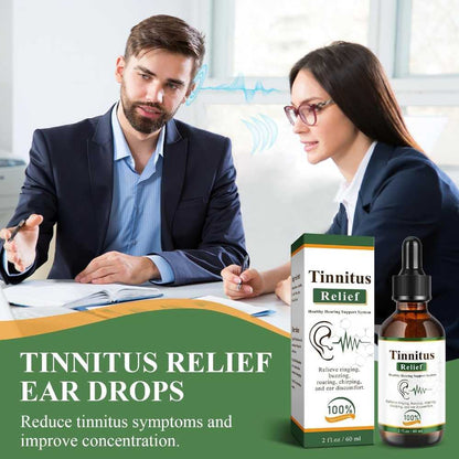 Tinnitus Relief Drops – 100% Herbal Formula | قطرات تخفيف طنين الأذن – تركيبة عشبية 100%